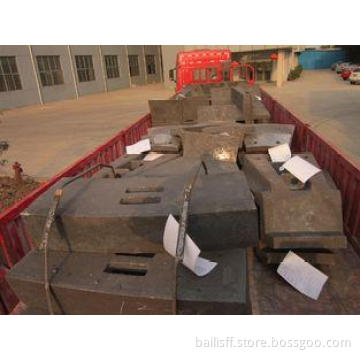 Pearlitic Cr-Mo Large Sag Mill Liners Castings For SAG Mill